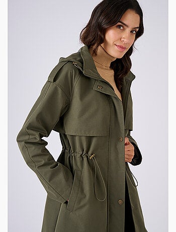 Parka longue esprit trench - Damart