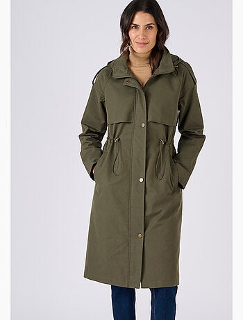 Parka longue esprit trench - Damart