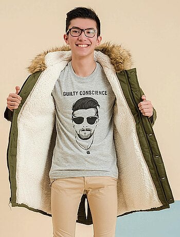 Parka Longue et Chaude Mixte - ROCK & PEACE - La Faute à Voltaire