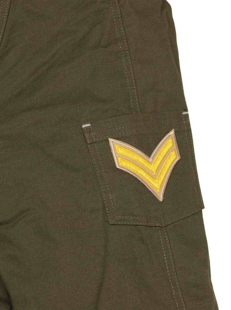 Parka Longue et Chaude Mixte -  ROCK & PEACE - La Faute à Voltaire Kaki - Kiabi