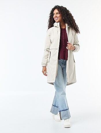 Parka longue fourrée