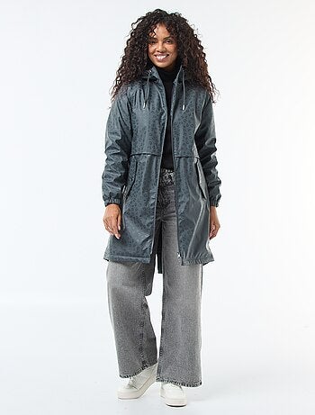 Parka longue fourrée