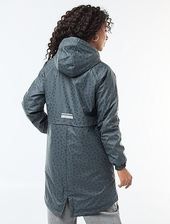 Parka longue fourrée