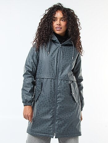 Parka longue fourrée