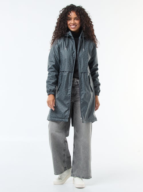 Parka longue fourrée - Kiabi