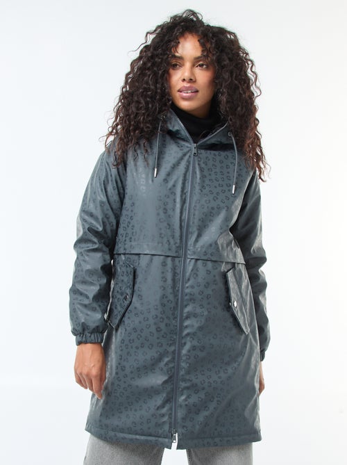 Parka longue fourrée - Kiabi