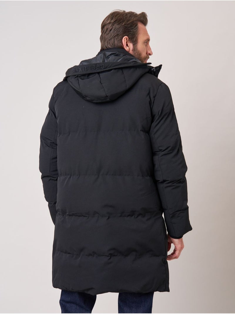 Parka longue homme décontractée 'deeluxe' Noir - Kiabi