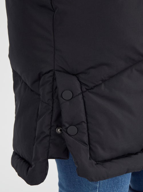 Parka longue, large col, doublée Thermolactyl - Damart - Kiabi