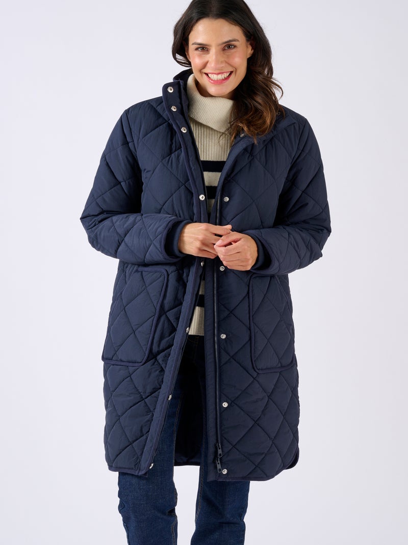 Thermolactyl Damart Manteau Femme Hiver Parka Longue Matelassée