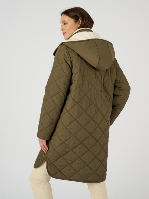 Parka longue matelassée Thermolactyl - Damart - Kiabi