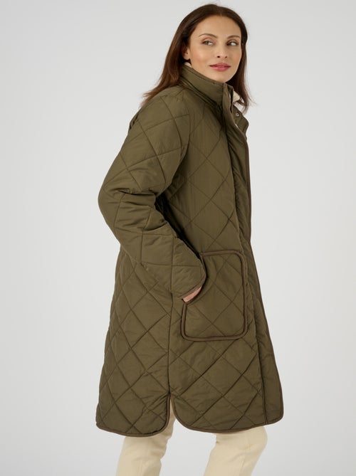 Parka longue matelassée Thermolactyl - Damart - Kiabi