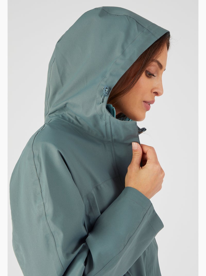 Parka longue RainProtect by Damart - Damart Gris foncé - Kiabi