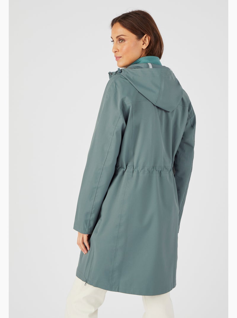 Parka longue RainProtect by Damart - Damart Gris foncé - Kiabi
