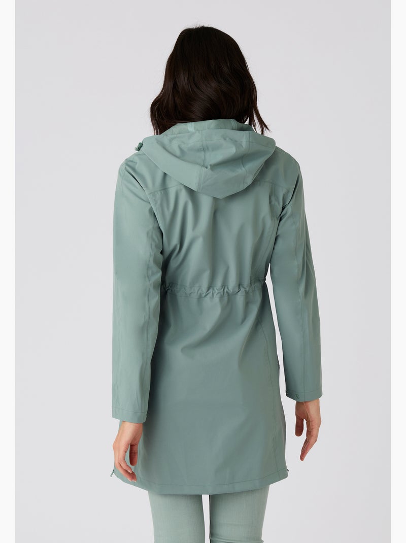 Parka longue RainProtect by Damart - Damart Vert Sauge - Kiabi