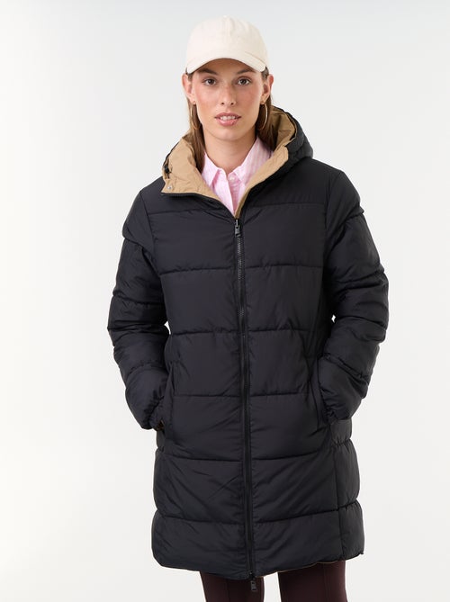 Parka longue réversible - Kiabi Parka longue réversible - Kiabi