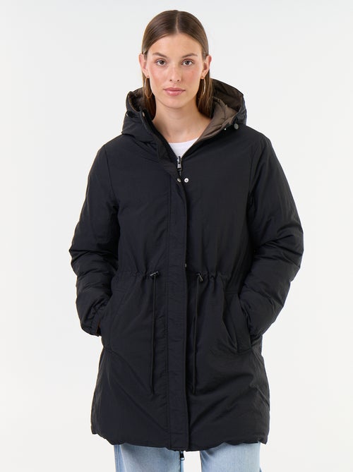 Parka longue réversible - Kiabi Parka longue réversible - Kiabi