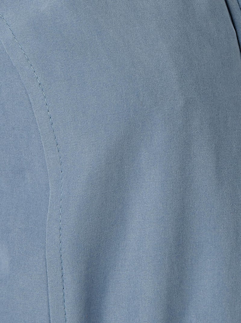 Parka longue toucher doux - Damart Gris - Kiabi