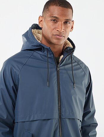 Parka longues déperlantes à capuche avec doublure chaude