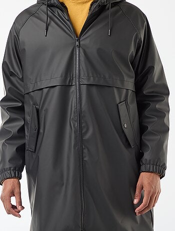 Parka longues déperlantes à capuche avec doublure chaude