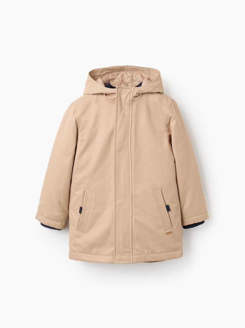 Parka Matelassée 3-en-1 avec Gilet Détachable Beige foncé - Kiabi