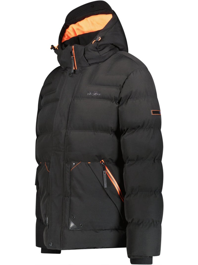 Parka matelassée à capuche badibereoral – kaporal Noir - Kiabi
