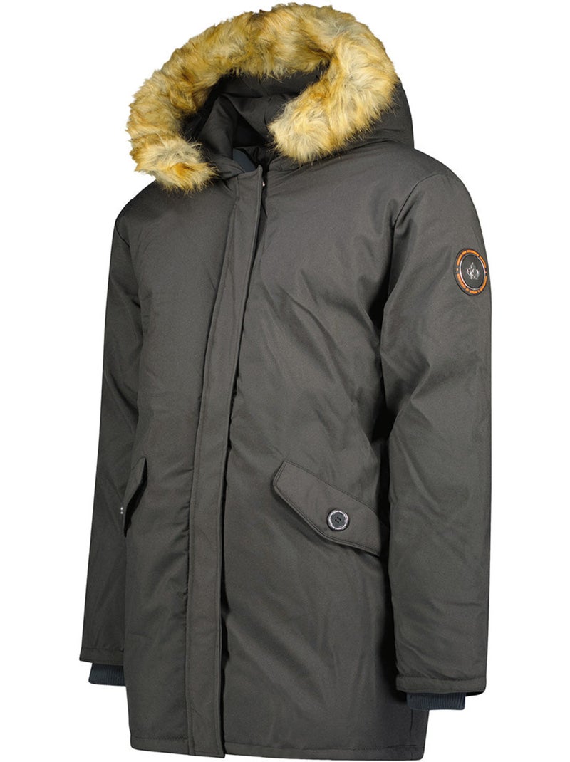 Parka matelassée à capuche bagweak – canadian peak Gris foncé - Kiabi