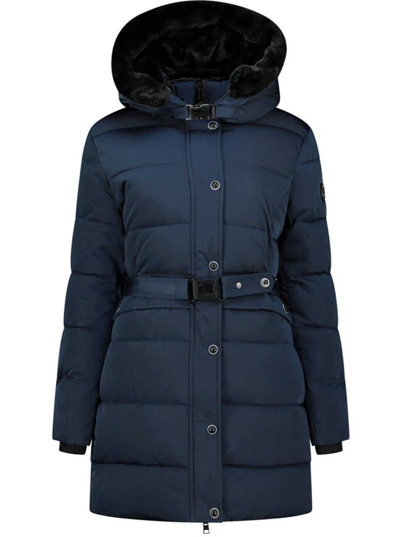 Parka matelassée à capuche bettinoral – kaporal Bleu marine - Kiabi