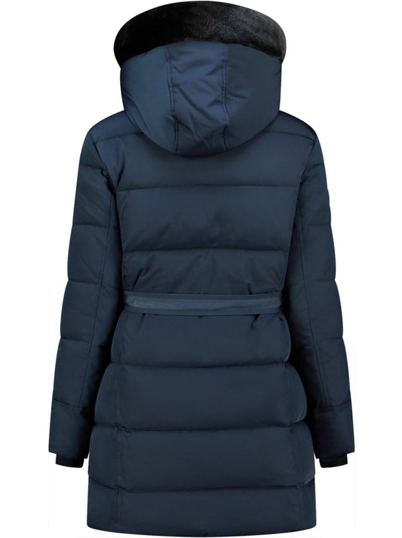 Parka matelassée à capuche bettinoral – kaporal Bleu marine - Kiabi