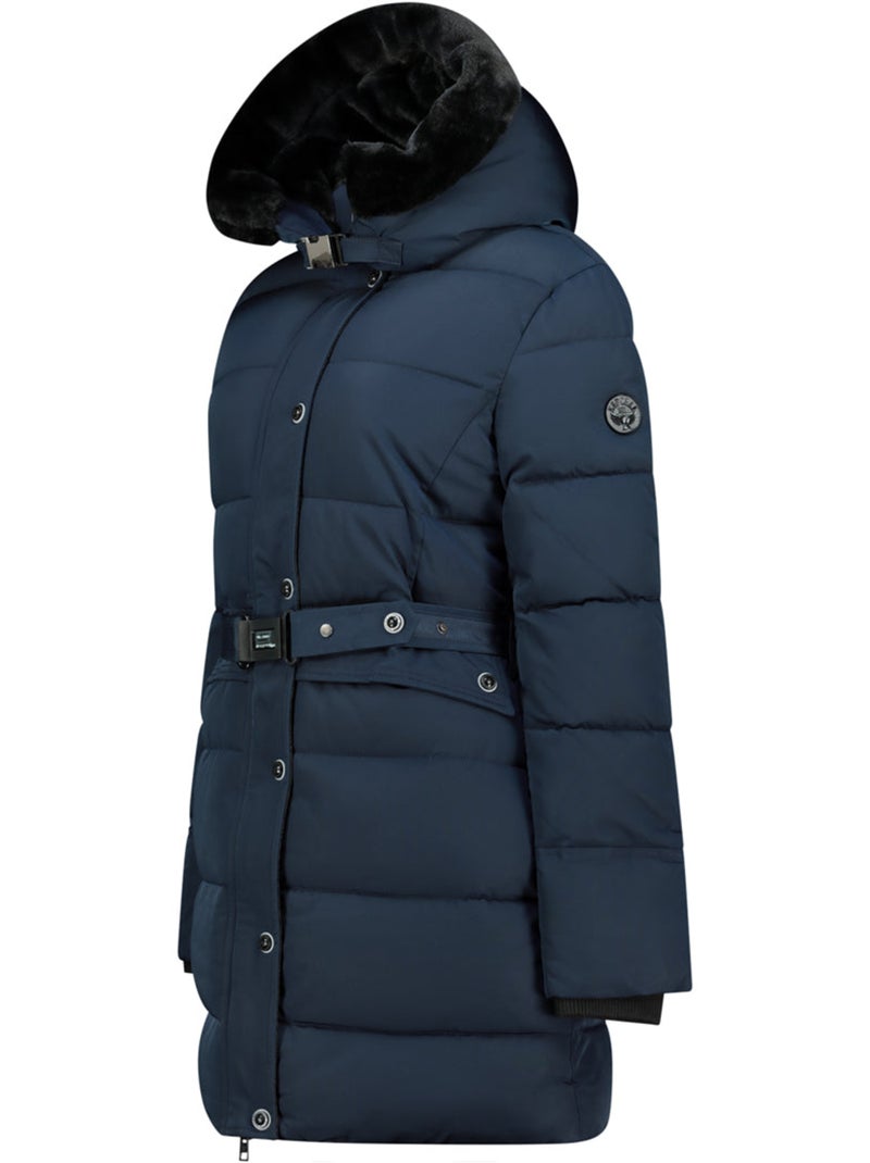 Parka matelassée à capuche bettinoral – kaporal Bleu marine - Kiabi