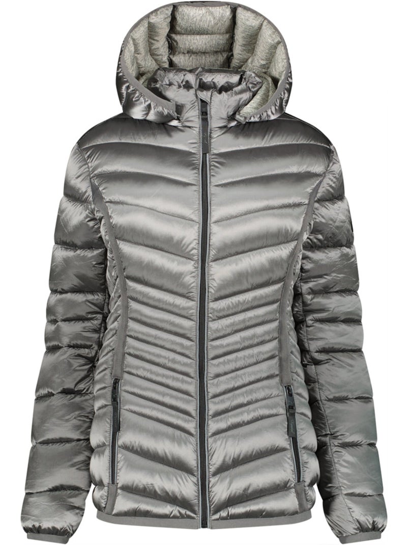 Parka matelassée à capuche chachaoral – kaporal Gris clair - Kiabi