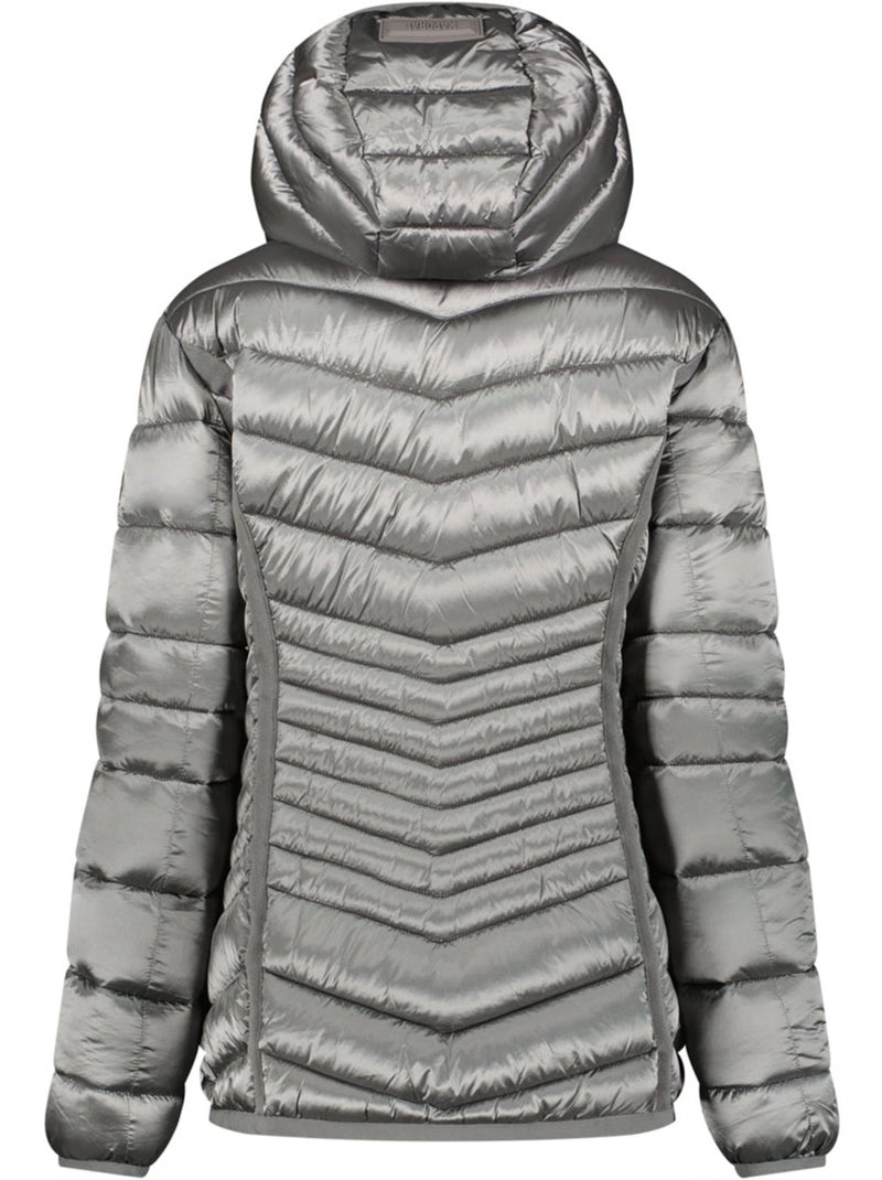 Parka matelassée à capuche chachaoral – kaporal Gris clair - Kiabi
