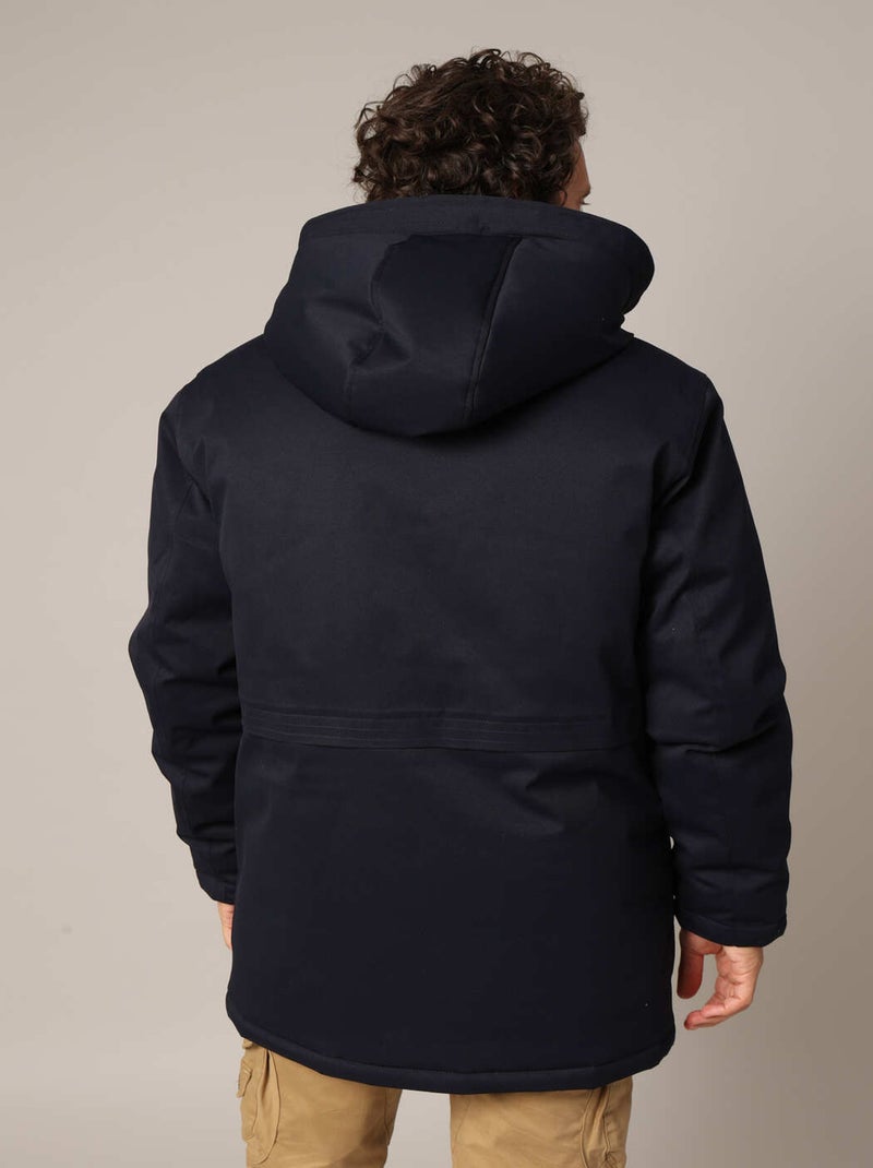 Parka matelassée à capuche
 'Deeluxe' Bleu marine - Kiabi