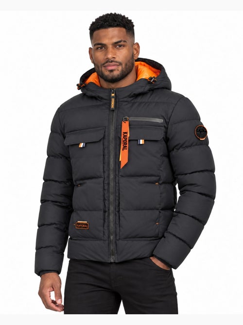 Parka matelassée à capuche dosibaoral – kaporal - Kiabi Parka matelassée à capuche dosibaoral – kaporal - Kiabi