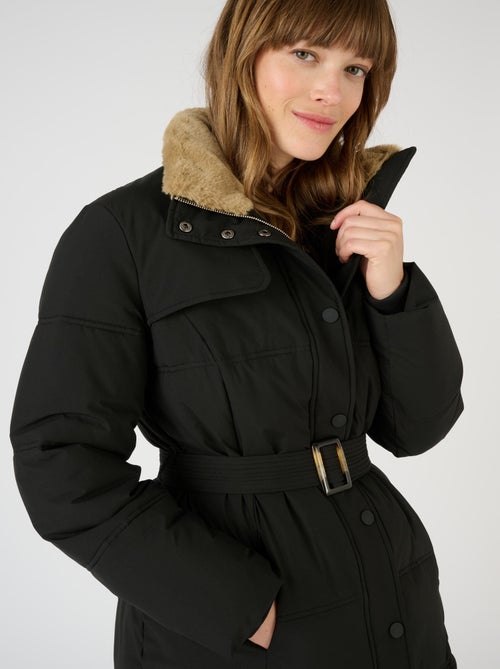 Parka matelassée avec bavolet Thermolactyl - Damart - Kiabi