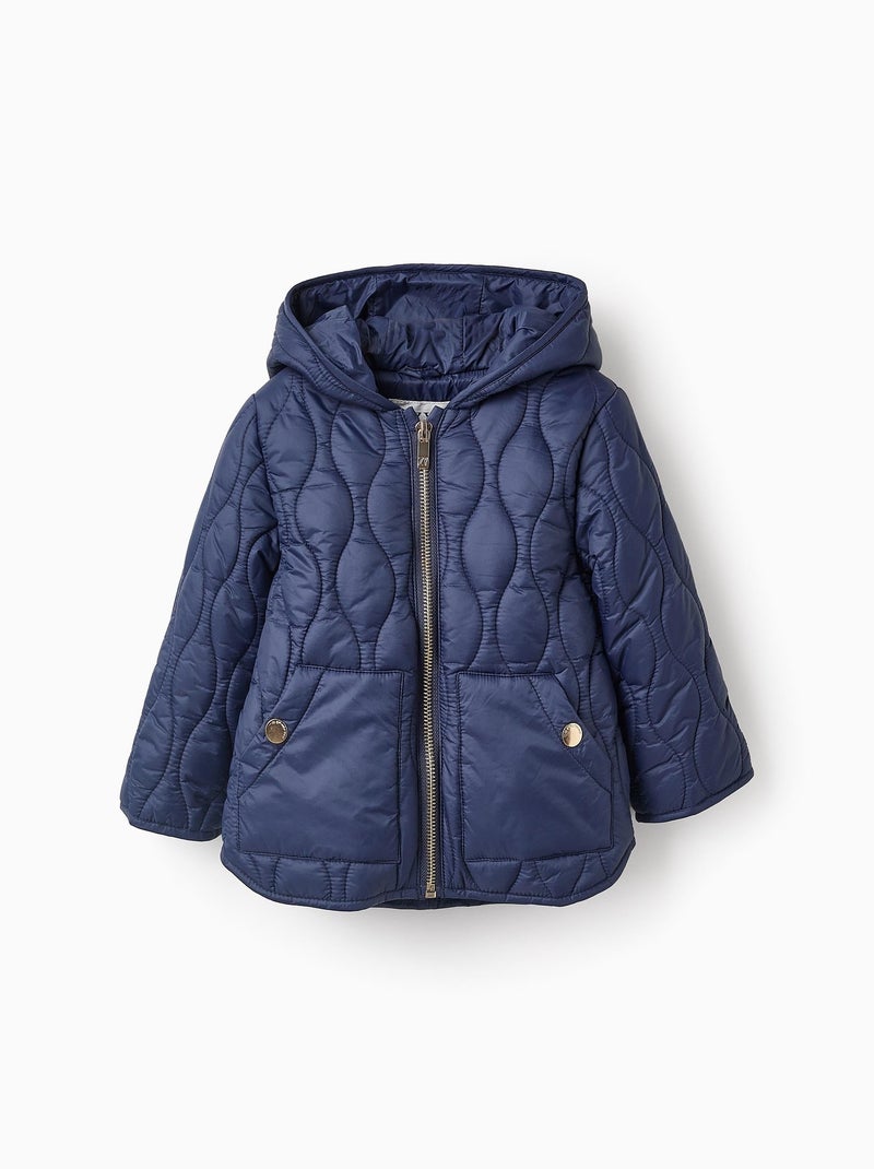 Parka Matelassée Bleu foncé - Kiabi