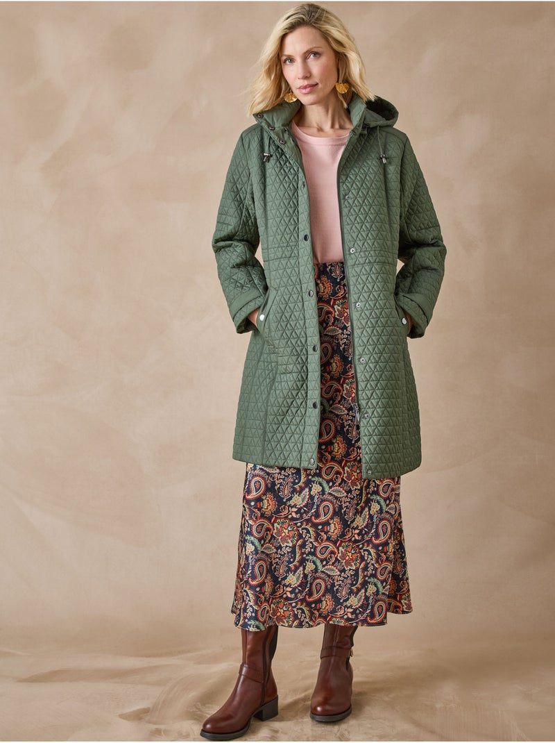 Parka matelassée et déperlante - DAXON Kaki - Kiabi