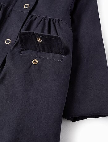 Parka Matelassée Évasée Avec Capuche Amovible