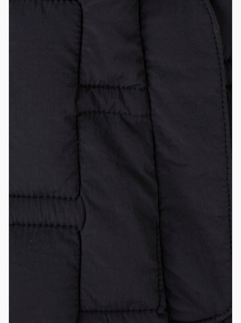 Parka matelassée fantaisie - Damart Noir - Kiabi
