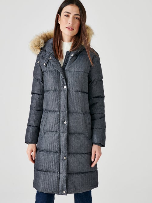 Parka matelassée texturée - Damart - Kiabi