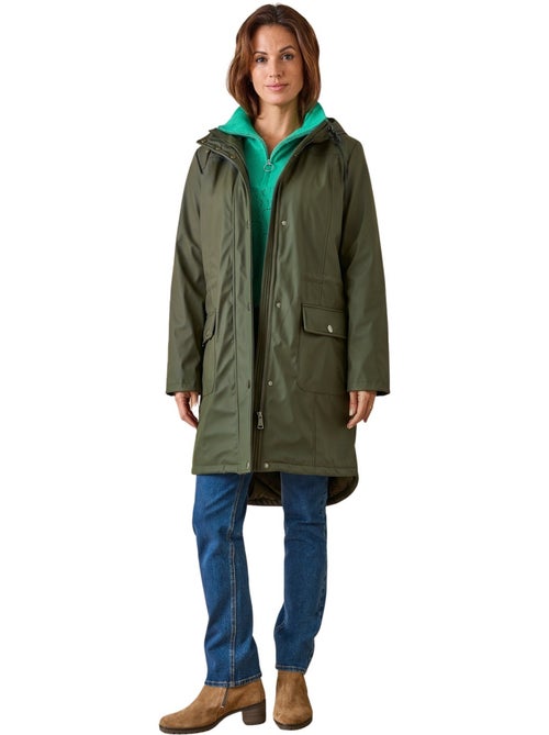 Parka mi-longue à capuche zippée - daxon - Kiabi Parka mi-longue à capuche zippée - daxon - Kiabi