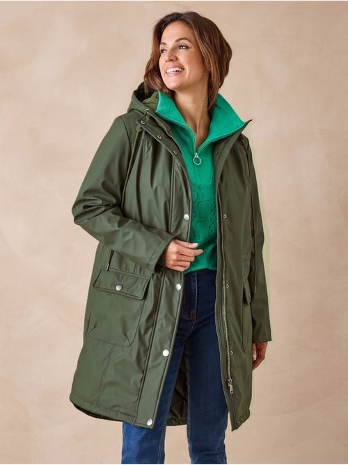 Parka mi-longue à capuche zippée - daxon - Kiabi Parka mi-longue à capuche zippée - daxon - Kiabi