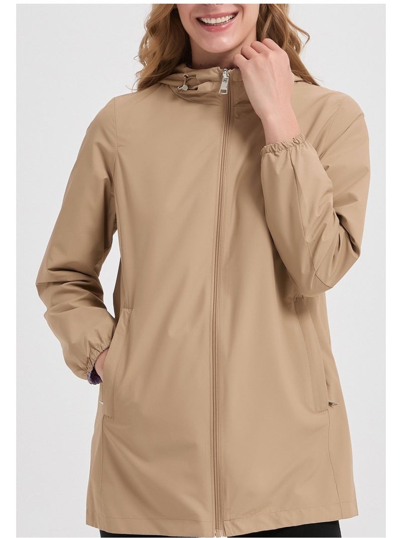 Parka Mi Longue Kebello Beige - Kiabi