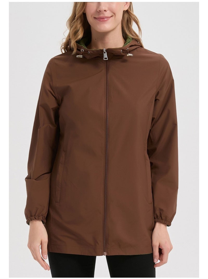 Parka Mi Longue Kebello Marron - Kiabi