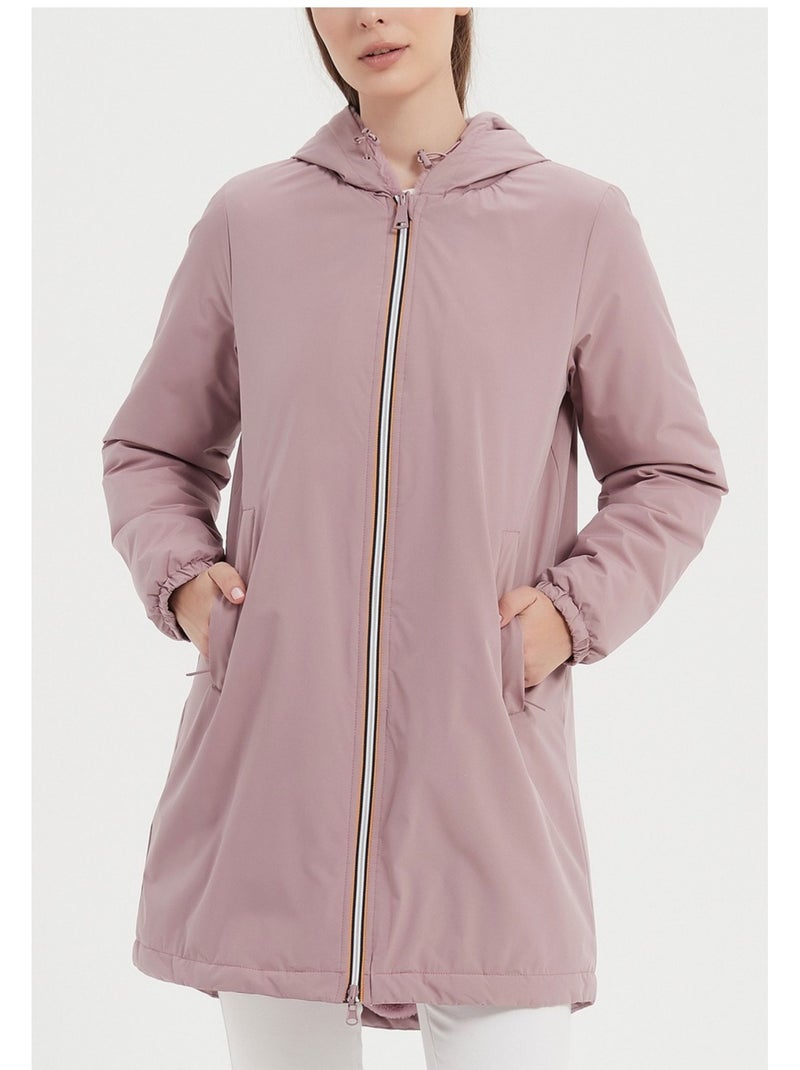 Parka Mi Longue Kebello Violet - Kiabi