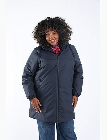Parka mi-longue légère unie PAPRIKA