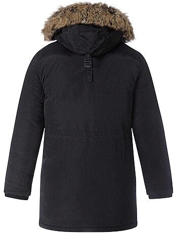 Parka motif/style bord duveteux - minoti