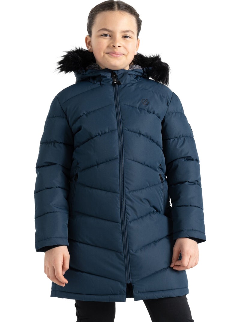 Parka motif/style matelassé striking - dare 2b Bleu outremer - Kiabi