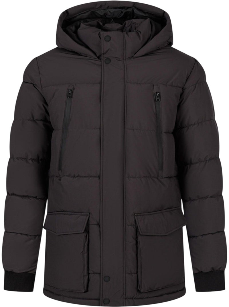Parka motif/style uni - minoti Gris - Kiabi
