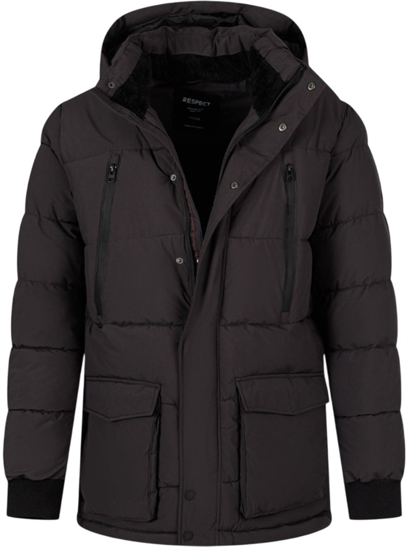 Parka motif/style uni - minoti Gris - Kiabi