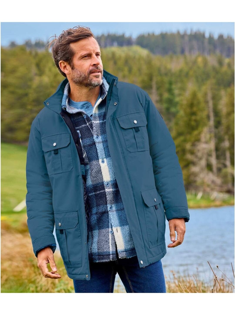 Parka Multipoche Atlas(R)   - ATLAS FOR MEN Bleu - Kiabi